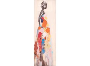 4895228804037 - Bild HEINE HOME Bilder Gr B H T 40 cm x 120 cm x 35 cm - Frau von seitlich bunt Kunstdrucke