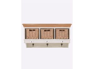 4895228807335 - Hängeregal HEINE HOME Regale Gr B H T 75 cm x 385 cm x 265 cm beige (creme natur) Hängeregale