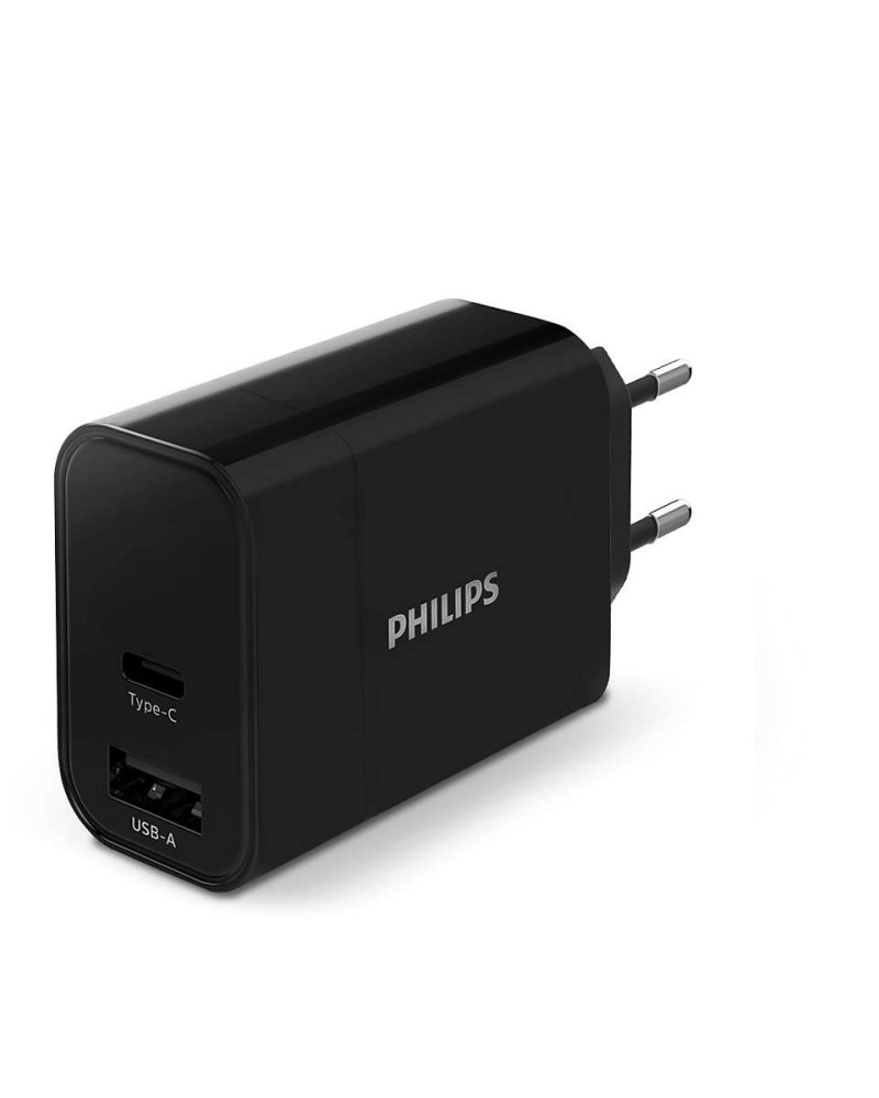 4895229103719 - Phil-DLP2621 12 High Power Dual Charger 30W 1 USB-A + USB C Phil-DLP2621 12 4895229103719