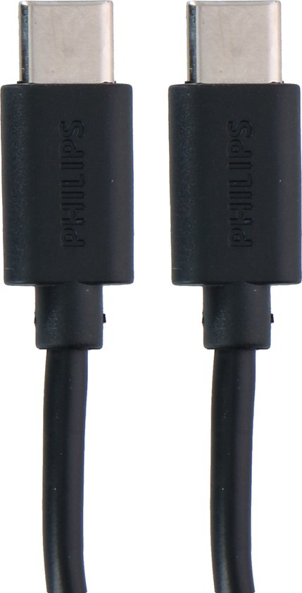 4895229121034 - - USB-C zu USB-C Kabel - DLC3106C 03 - 2 Meter Kabel - Laden und Synchronisieren - Ersatzkabel - Schwarz
