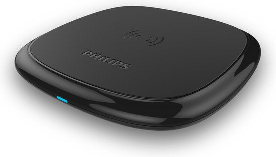 4895229121706 - PHILIPS - Kabelloses QI-Ladegerät - DLP9210 03 - Telefon-Ladegerät - rutschfest niedrig - hohe kabellose Reichweite