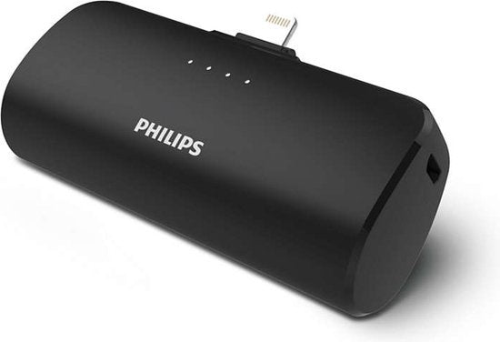 4895229121751 - PHILIPS Powerbank - DLP2510V 03 - Kabellose externe Batterie - 2500mAh - Lightning Connector - Apple Geräte - Kompaktes Format