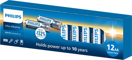 4895229148338 - Ultra Alkaline AA - LR06 - Bleistiftbatterien - 12 Stück 4895229148338 - Ultra Alkaline AA - LR06 - Bleistiftbatterien - 12 Stück