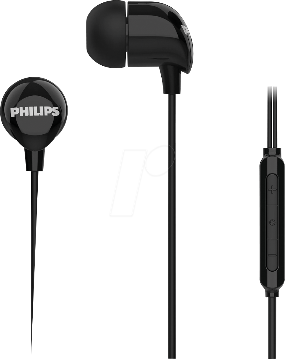 4895229151253 - PHI TAE2146BK - Headphones In-ear Wired with Mic + USB-C TAE2146 Black