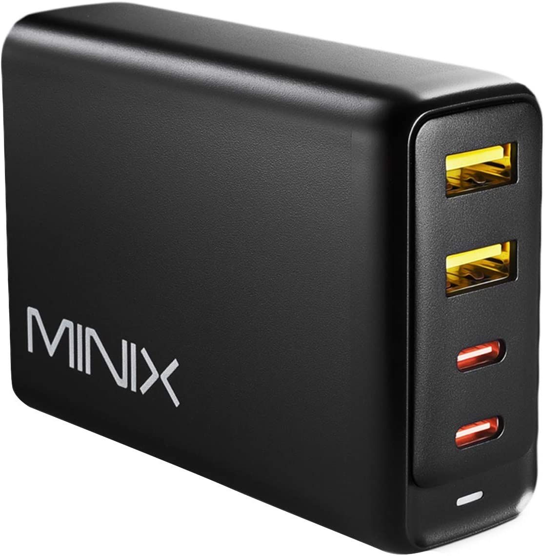 4897016419911 - MINIX NEO P2 100W 4-Port Turbo GaN Ladegerät USB-C USB-A