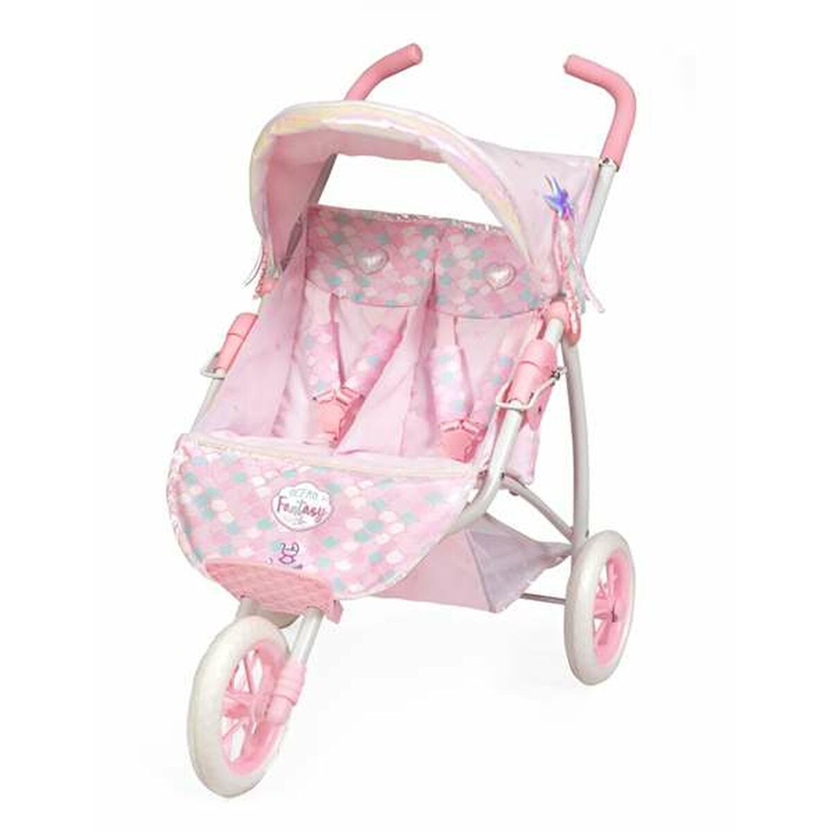 4897022903411 - Doll Stroller Fantasy Double 75 x 48 x 70 cm