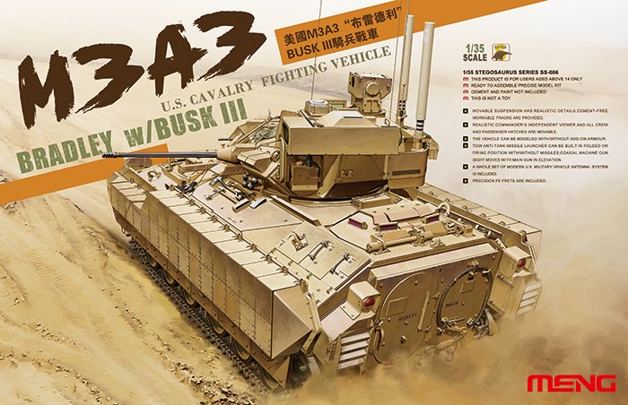 4897038550586 - Meng 910586 - 1 35 M3A3 Bradley mit BUSK II 4897038550586 - Meng 910586 - 1 35 M3A3 Bradley mit BUSK II