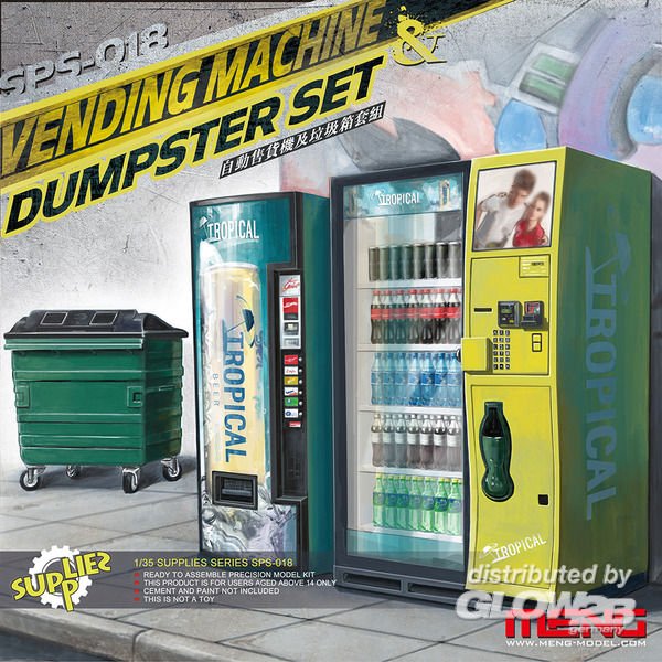 4897038550692 - Meng 910692 - 1 35 Getränkeautomaten Müllcontainer 4897038550692 - Meng 910692 - 1 35 Getränkeautomaten Müllcontainer