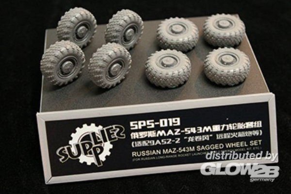 4897038550814 - Russian MAZ-543M Sagged Wheel Set 4897038550814 - Russian MAZ-543M Sagged Wheel Set
