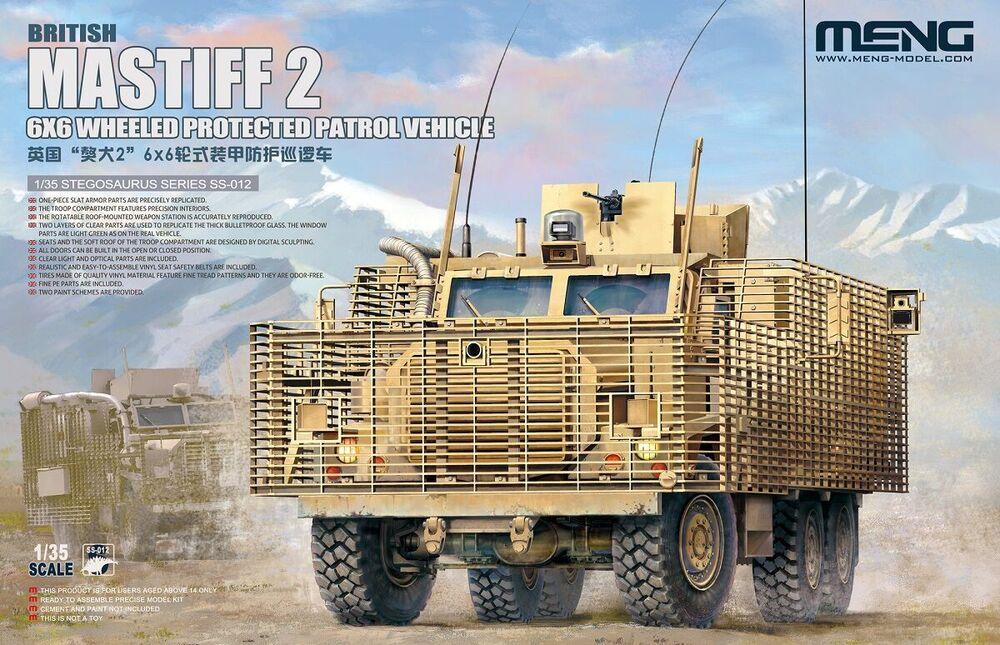 4897038553600 - British Mastiff 2 6X6 Wheeled Protected Patrol Vehicle