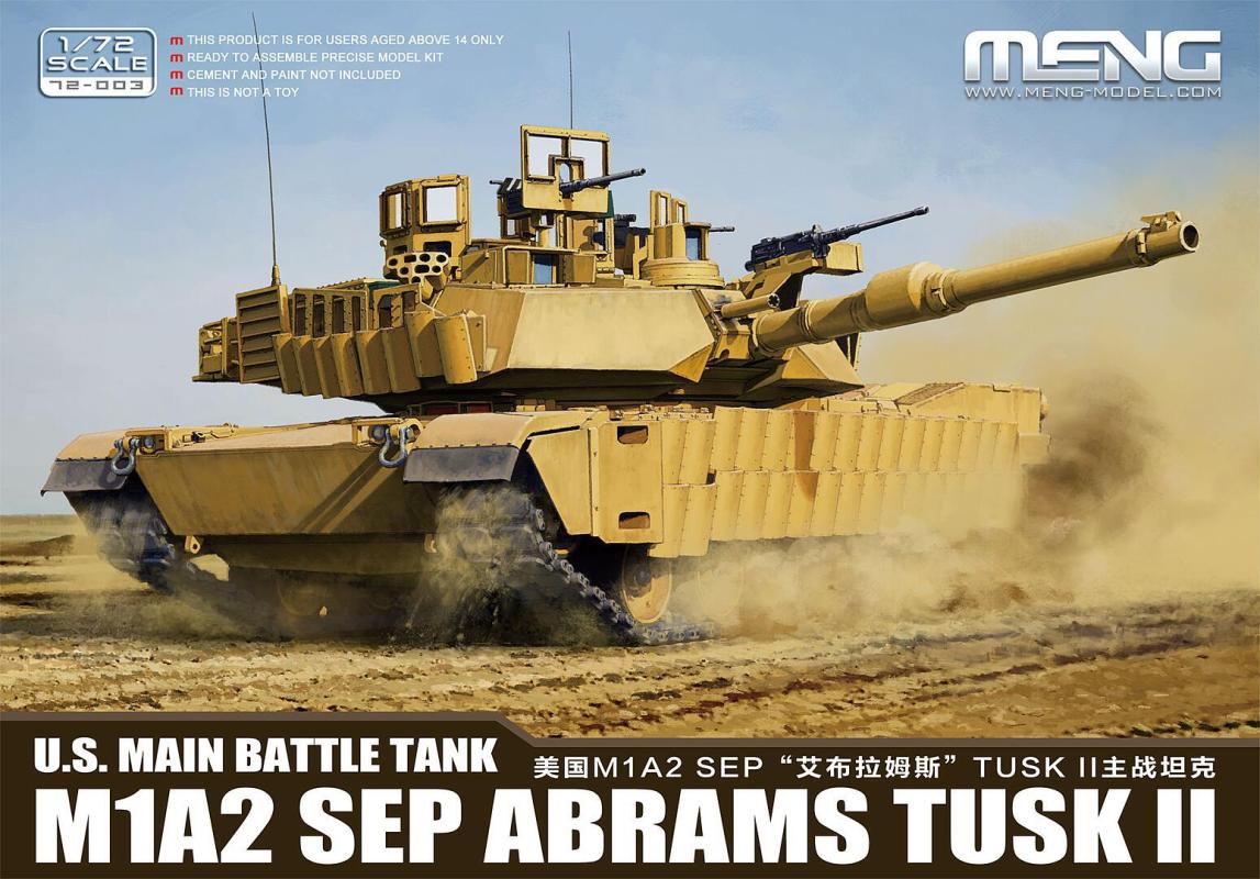 4897038553792 - US Main Battle Tank M1A2 SEP Abrams TUSK II