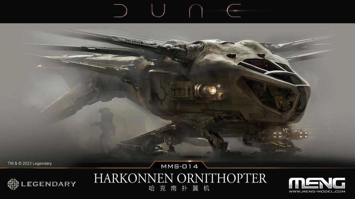 4897038553853 - Dune - Harkonnen Ornithopter