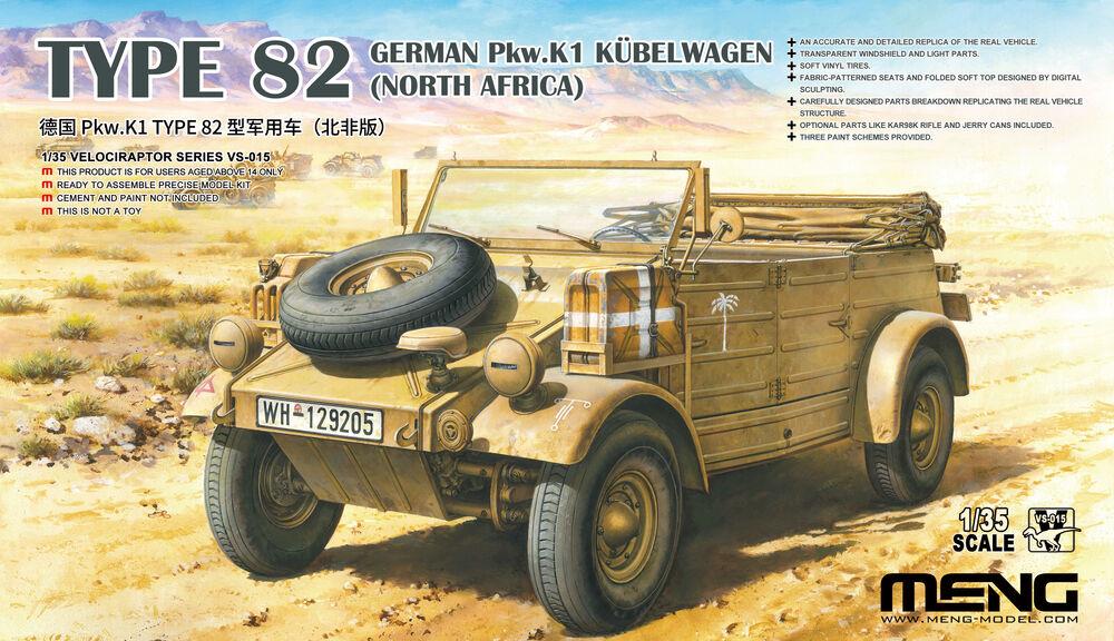 4897038554119 - German PkwK1 Kübelwagen Type 82 (North Africa)