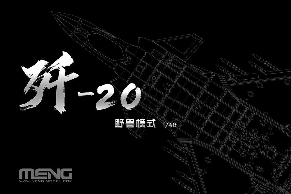 4897038554294 - Chinese J-20 Stealth Fighter Beast Mode