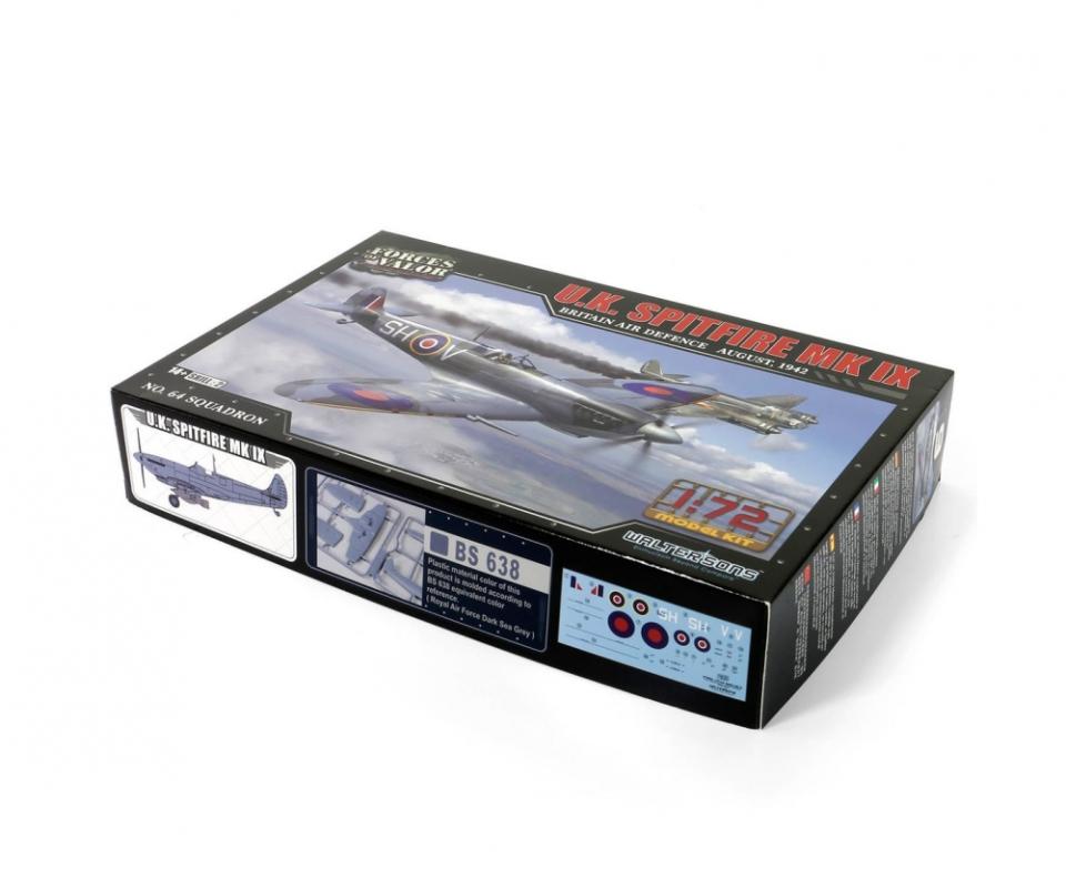 4897050101636 - Forces of Valor 520010047 - 172 Brit Spitfire MKIX August 1942