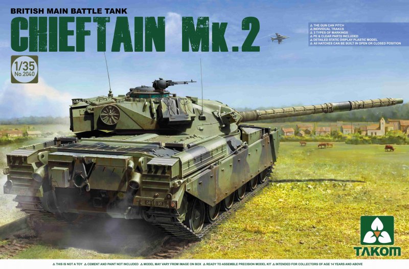 4897051420507 - British main Battle Tank Chieftain Mk2