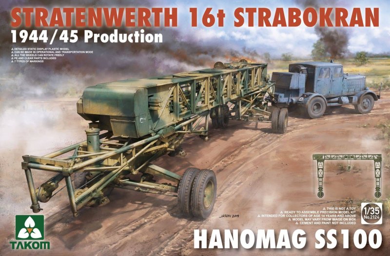 4897051421467 - Stratenwerth 16t Strabokran & Hanomag SS100 (1944 45)