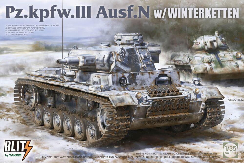 4897051422563 - PzKpfwIII AusfN w  Winterketten