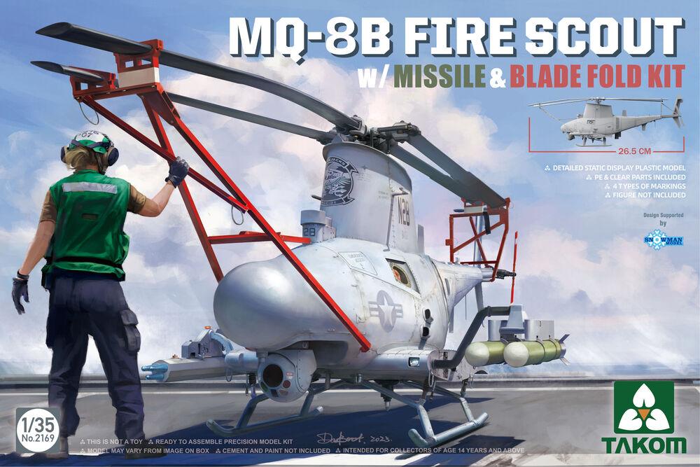 4897051422594 - MQ-8B Fire Scout w Missile & Blade Fold Kit