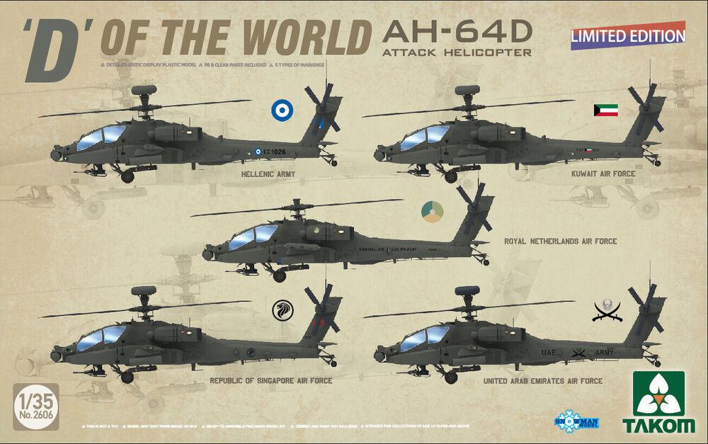 4897051422631 - D´ Of The World AH-64D Attack Helicopter - Limited Edition