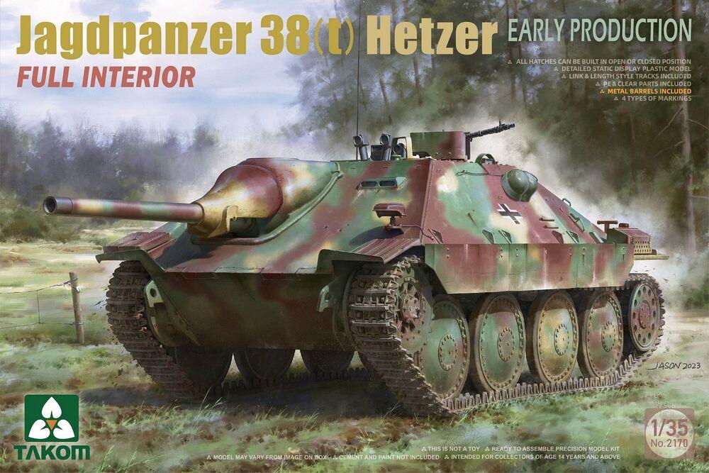 4897051422662 - Jagdpanzer 38(t) Hetzer - Early Production with full Interior