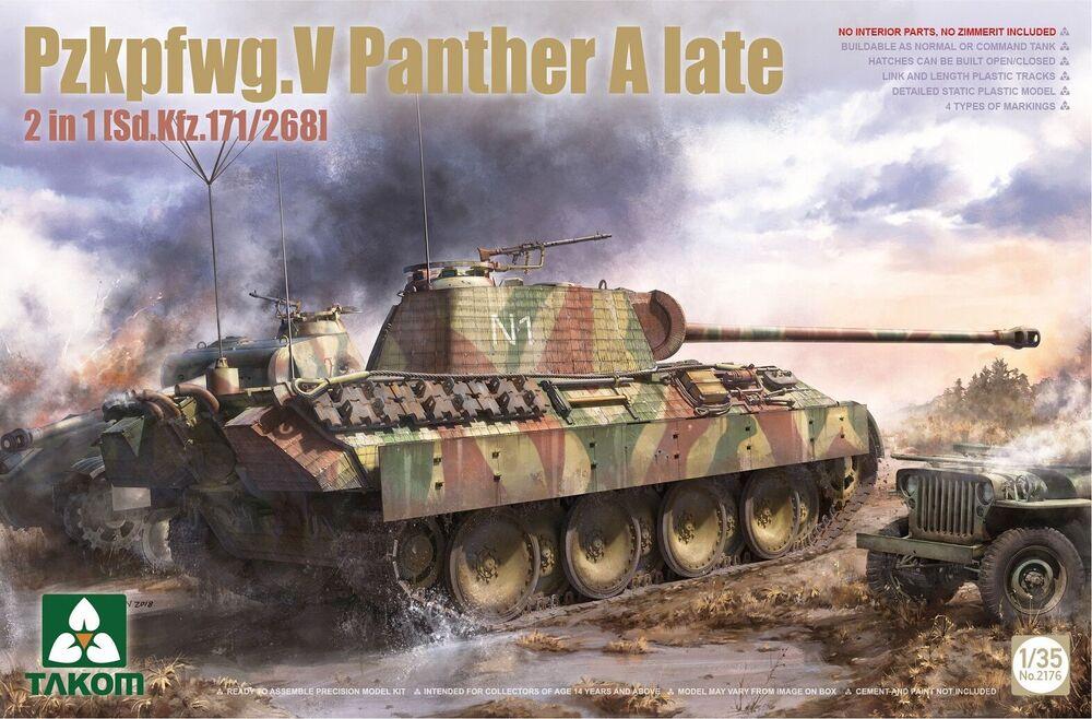 4897051422716 - PzkpfwgV Panther A - Late - 2in1 (SdKfz171 268)