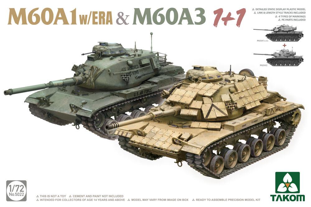 4897051422778 - M60A1 w ERA & M60A3 1+1