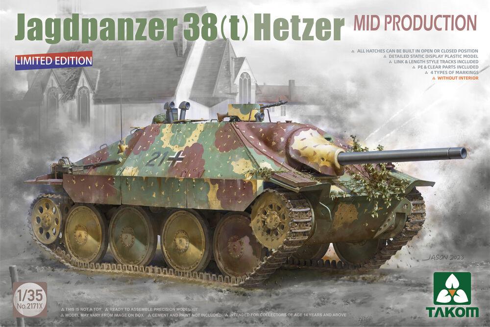 4897051422846 - Jagdpanzer 38(t) Hetzer Mid Production (Limited Edition)