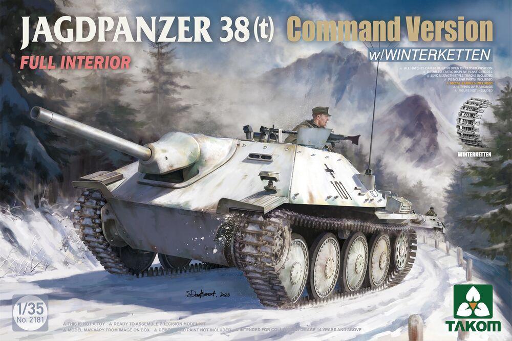 4897051423010 - Jagdpanzer 38(t) - Command Version w  Winterketten Full Interior