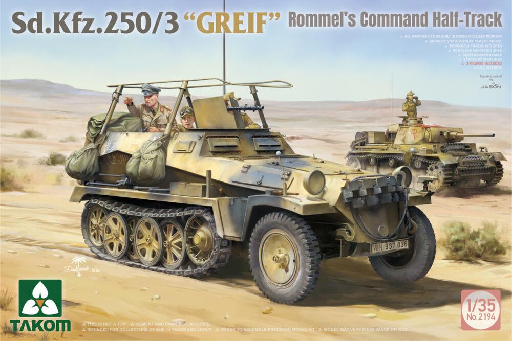 4897051423294 - SdKfz 250 3 Greif - Rommel´s Command Half-Track