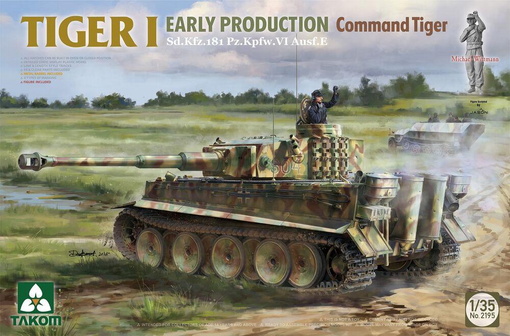 4897051423393 - Tiger I - Early Production - SdKfz181 PzKpfwVI AusfE - Command Tiger 4897051423393 - Tiger I - Early Production - SdKfz181 PzKpfwVI AusfE - Command Tiger