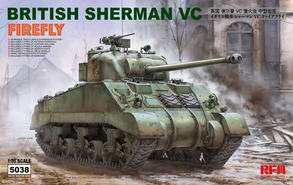 4897062620477 - British Sherman vc firefly w workable track links