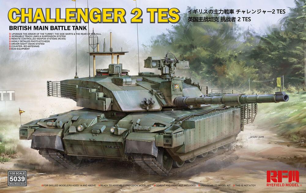 4897062620484 - British main battle tank Challenger 2 TES w workable track links