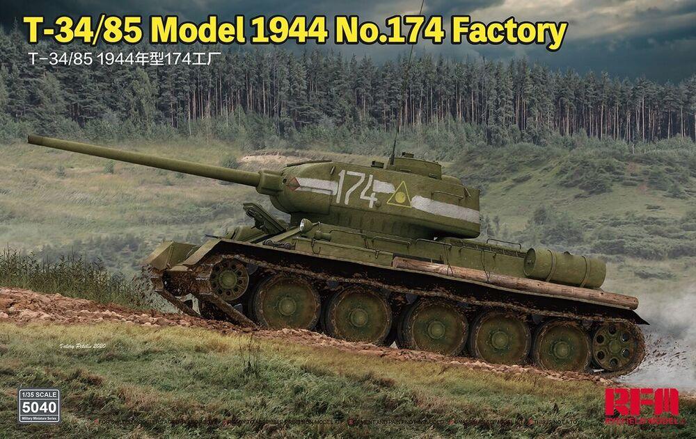 4897062620514 - T-34 85 Model 1944 No174 Factory