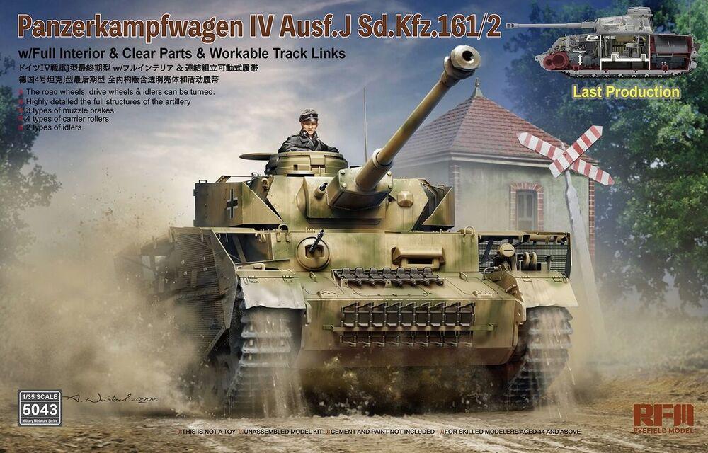 4897062620538 - PzKpfw IV Ausf J Last Production w full interior