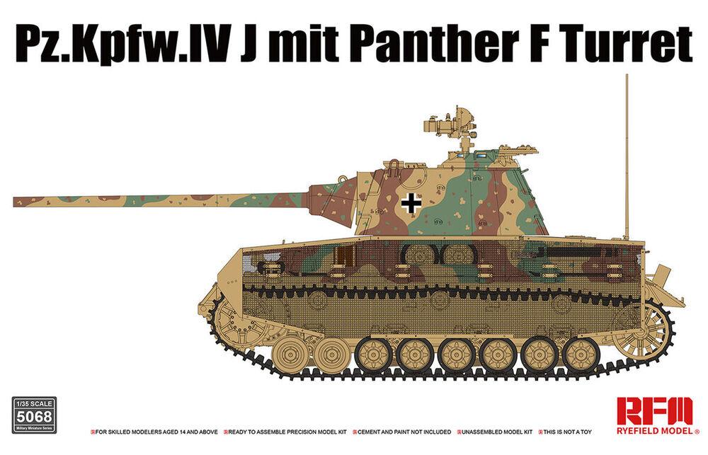 4897062620750 - PzKpfwIV J mit Panther F Turret