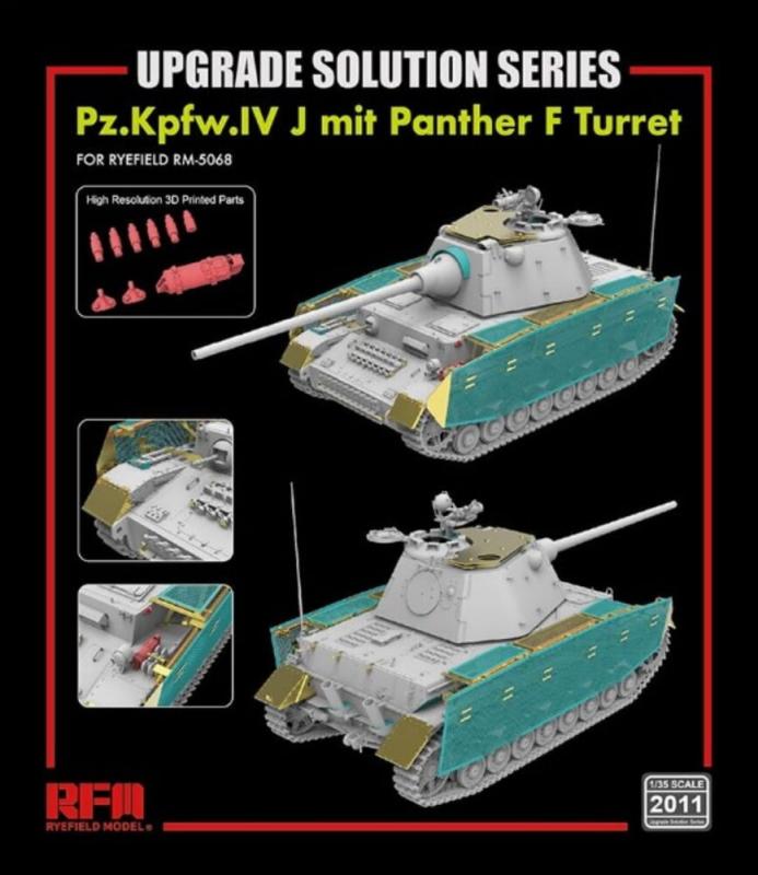 4897062620774 - Upgrade Set - PzKpfwIV J mit Panther F Turret