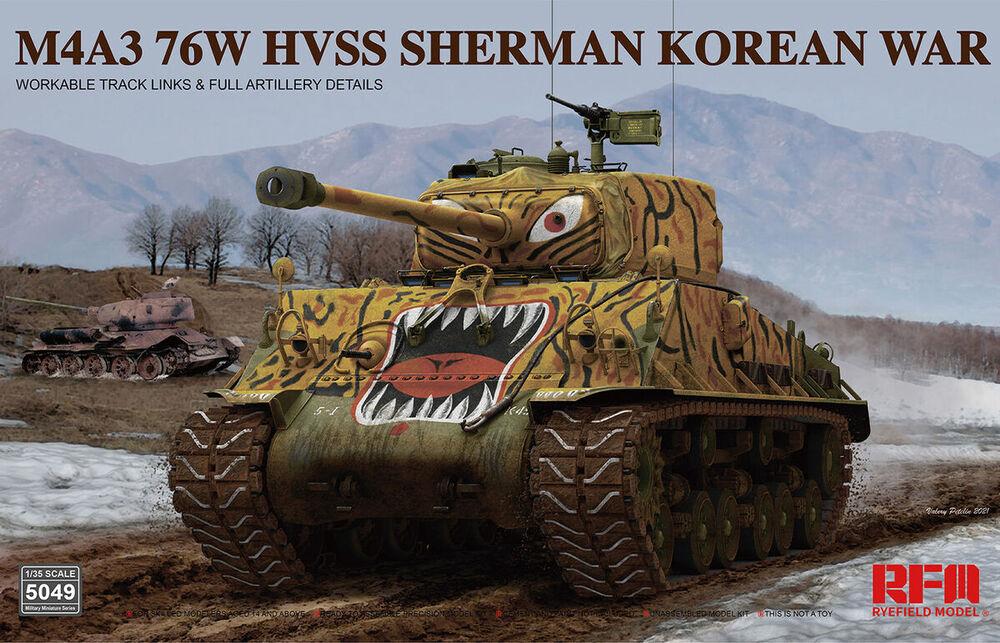 4897062620859 - M4A3 76w hvss Sherman Korean war