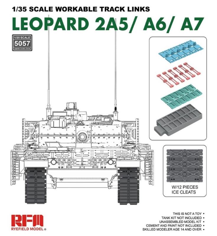 4897062620927 - Workable track links - Leopard 2A5 A6 A7