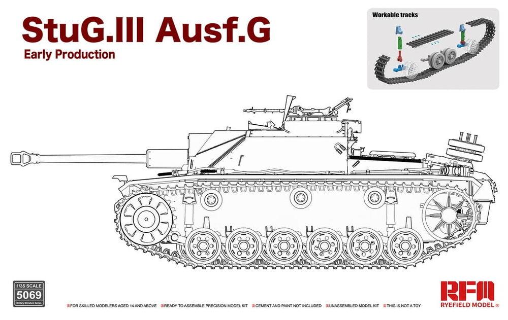 4897062620965 - StuG III Ausf G Early Production with workable track links