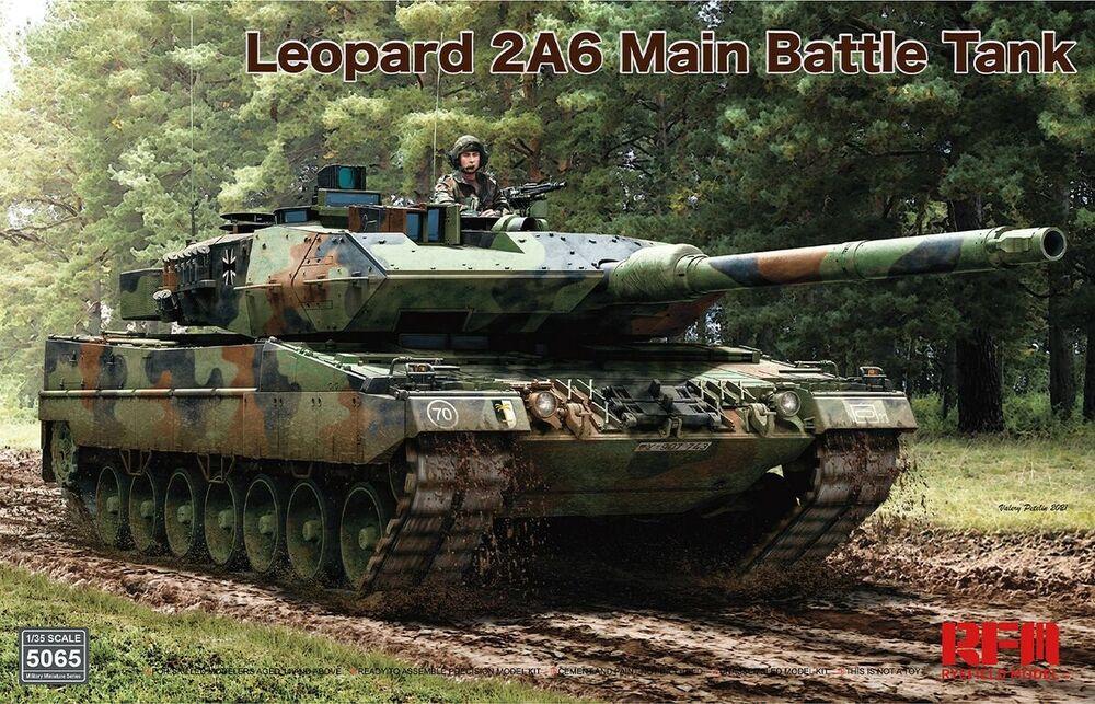 4897062621016 - Leopard 2A6 Main Battle Tank with workabletrack links