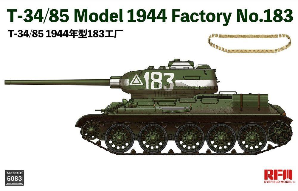 4897062621108 - T-34 85 Model 1944 Factory No183