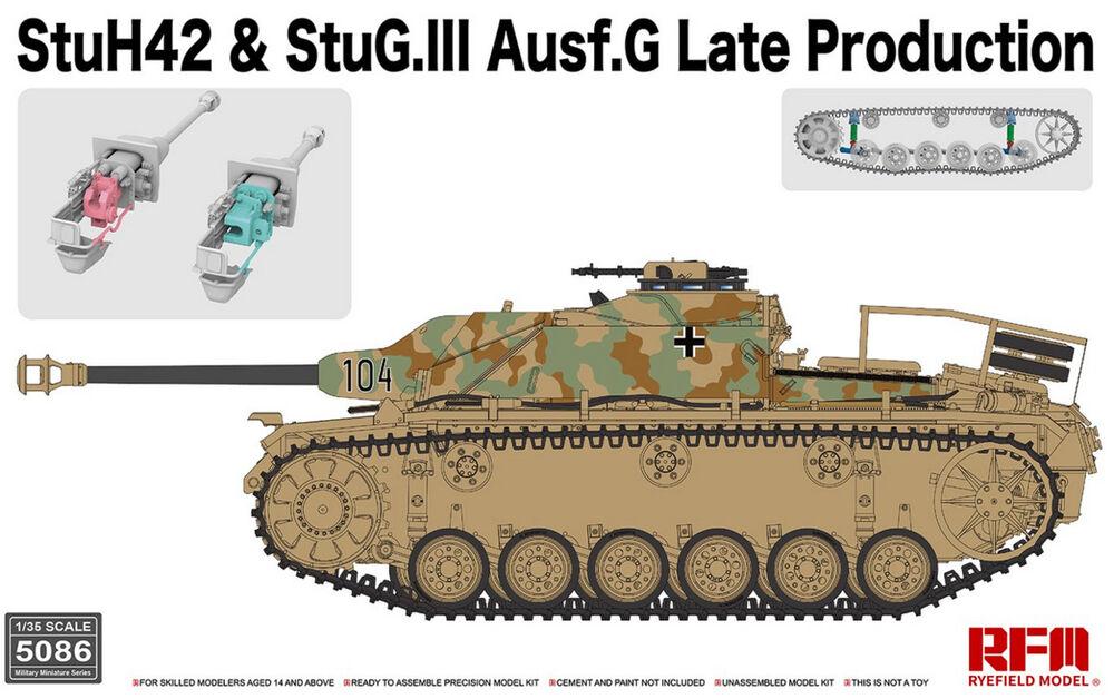 4897062621238 - StuH42 & StuGIII AusfG Late Production