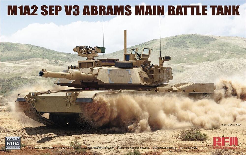 4897062621634 - M1A1 SEP V3 Abrams Main Battle Tank