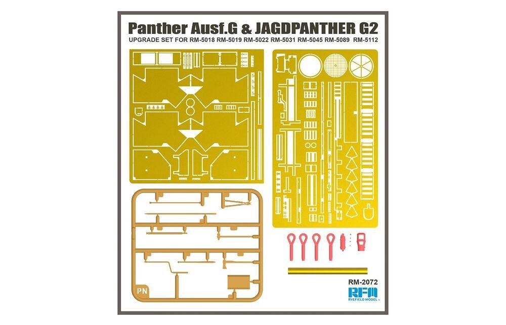 4897062621740 - Upgrade Set - Panther AusfG & Jagdpanther G2