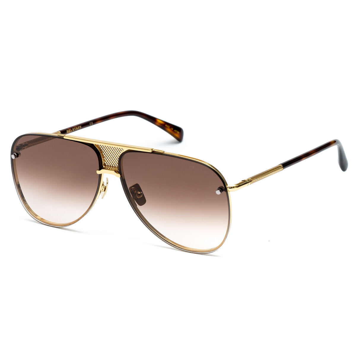 4897083892563 - Männer Sonnenbrille Beckington-Shiny-Negro Golden Ø 63 mm