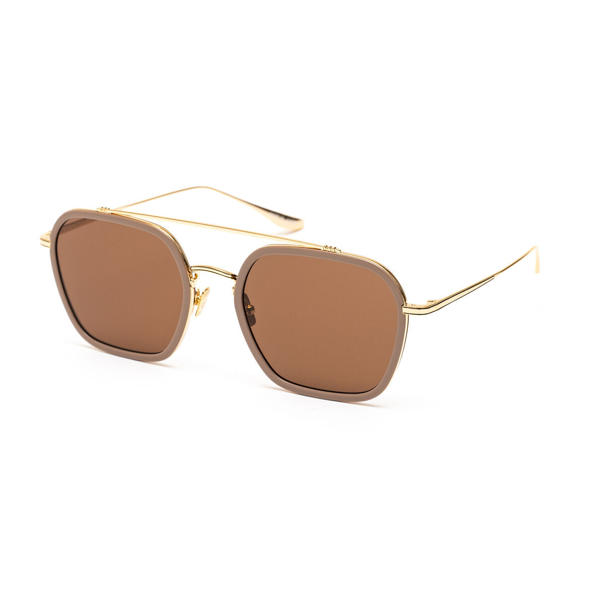 4897083895519 - Herrensonnenbrille MERRICK-II-BEIGE-W Golden ø 57 mm