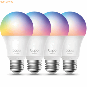 4897098681282 - Tp-link - tplink Smart Wi-Fi WiFi Light Multicolor E27 Tapo L530E(4-PACK) L530E(4PACK) (tapo L530E(4-PACK)) L530E(4PACK)) (tapo L530E(4-PACK))