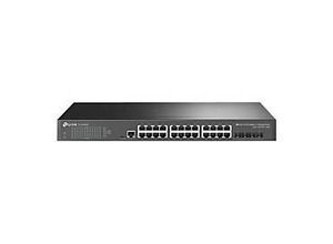4897098687734 - JetStream TL-SG3428X-UPS V1 - Switch - managed - 24 x 10 100 1000 + 4 x 10 Gigabit SFP+ - an Rack montierbar 4897098687734 - JetStream TL-SG3428X-UPS V1 - Switch - managed - 24 x 10 100 1000 + 4 x 10 Gigabit SFP+ - an Rack montierbar