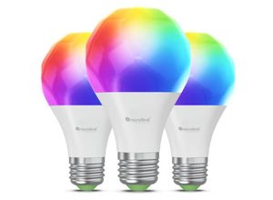 4897105331360 - Essentials Matter Smart Bulb E27 3er Pack Smarte Glühbirne Multicolor Warmweiß Tageslichtweiß